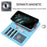 For iPhone 14 Pro Max 6.7 inch Anti-scratch Matte Retro Phone Shell Magnetic Absorption Detachable Inner TPU Case+PU Leather Cover Wallet - Dark Blue - 2
