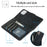 For iPhone 14 Plus Magnetic Absorption Inner TPU Case+PU Leather Cover Wallet Matte Retro Phone Case - Black - 3