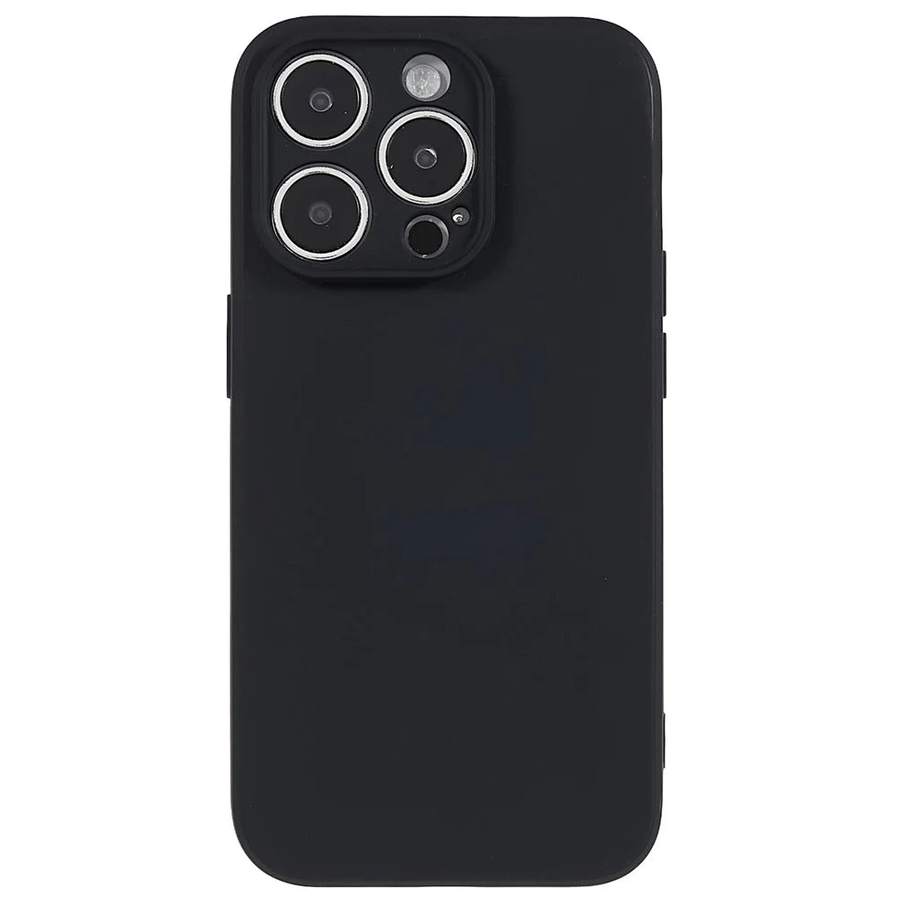 Shockproof Case for iPhone 14 Pro 6.1 inch Anti-Drop Phone Case Precise Cutout TPU Cover - Black - 2