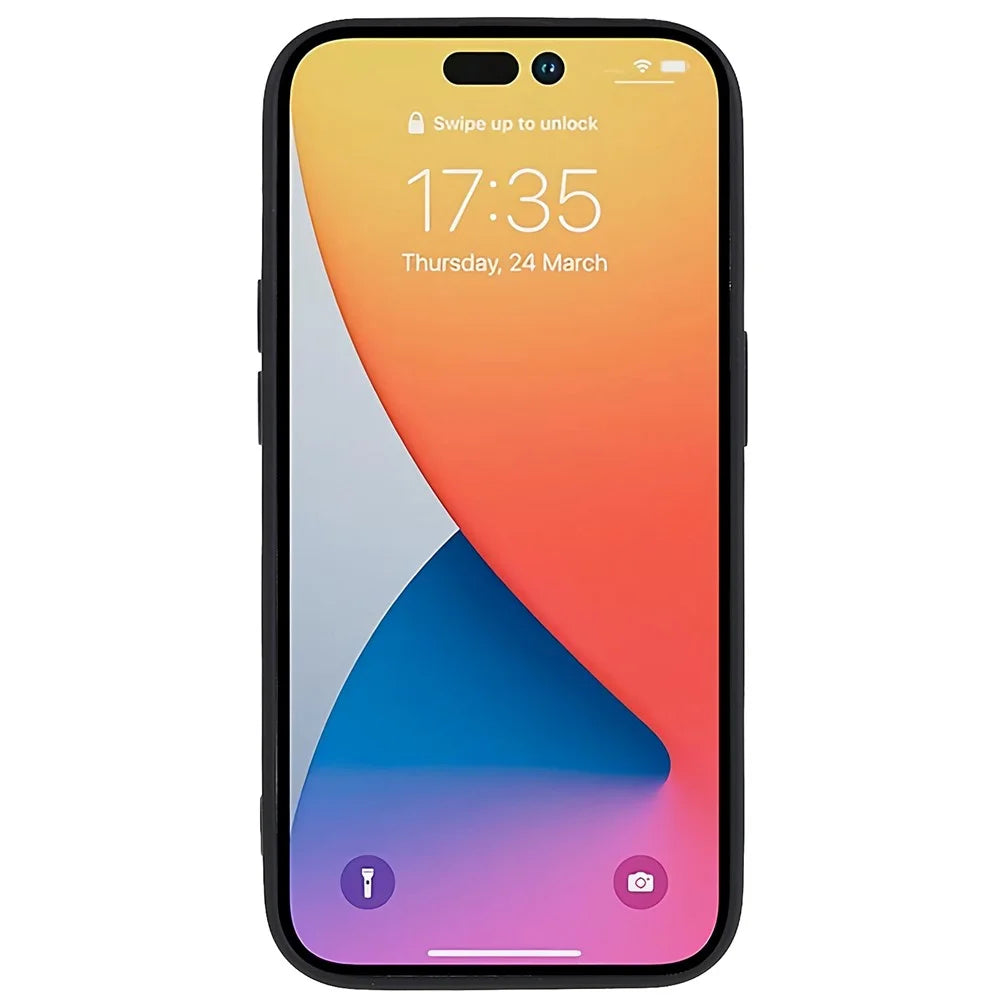 Shockproof Case for iPhone 14 Pro 6.1 inch Anti-Drop Phone Case Precise Cutout TPU Cover - Black - 4