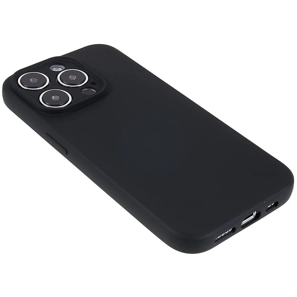 Shockproof Case for iPhone 14 Pro 6.1 inch Anti-Drop Phone Case Precise Cutout TPU Cover - Black - 5