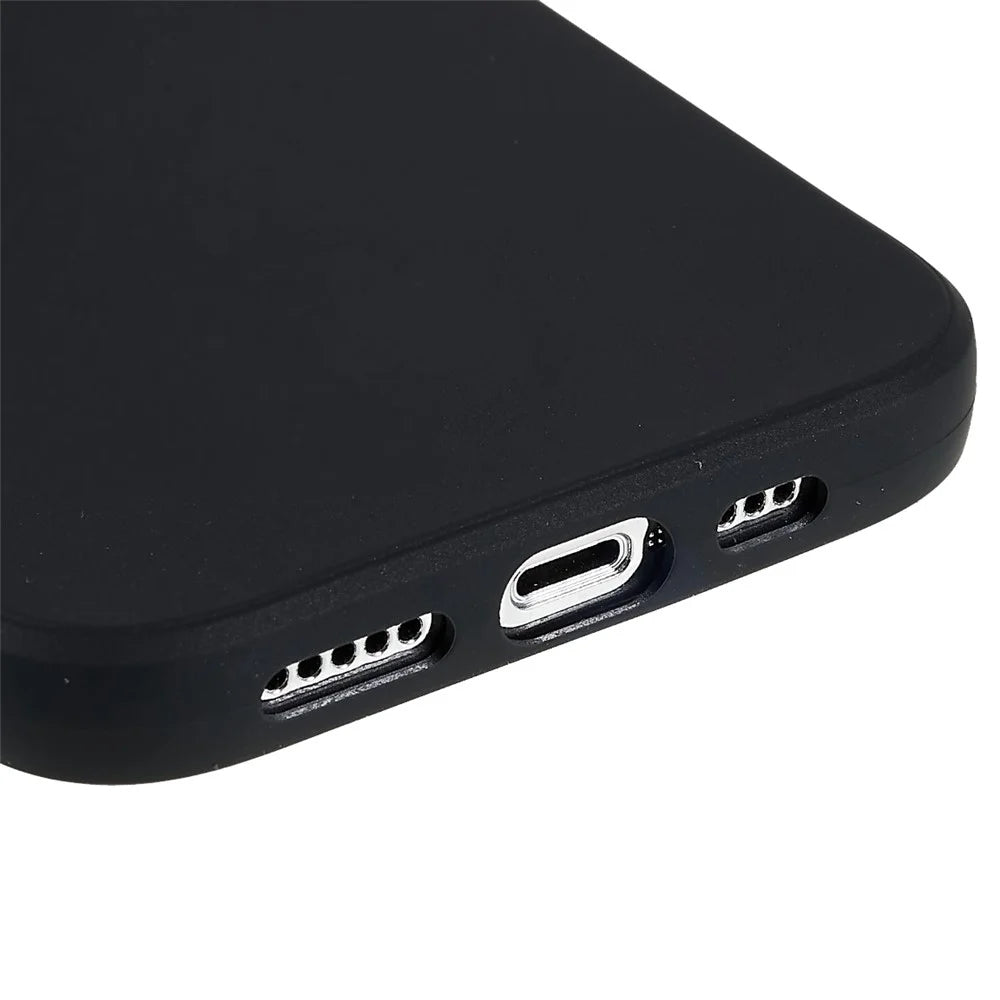 Shockproof Case for iPhone 14 Pro 6.1 inch Anti-Drop Phone Case Precise Cutout TPU Cover - Black - 6