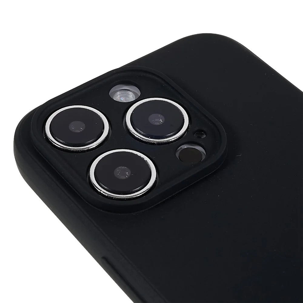 Shockproof Case for iPhone 14 Pro 6.1 inch Anti-Drop Phone Case Precise Cutout TPU Cover - Black - 7