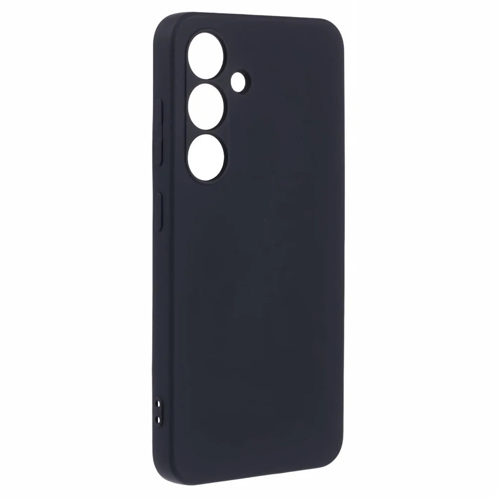 X-LEVEL For Samsung Galaxy S23 FE Phone Case Liquid Silicone Texture Soft TPU Phone Cover - Black - 3