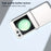 For Samsung Galaxy Z Flip7 FE 5G / Z Flip6 5G Case Woven Texture Hinge Protection Leather+PC Folding Phone Cover - White - 5