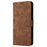 For Infinix GT 20 Pro 5G X6871 Case PU Leather RFID Blocking Phone Cover with Strap - Brown - 7
