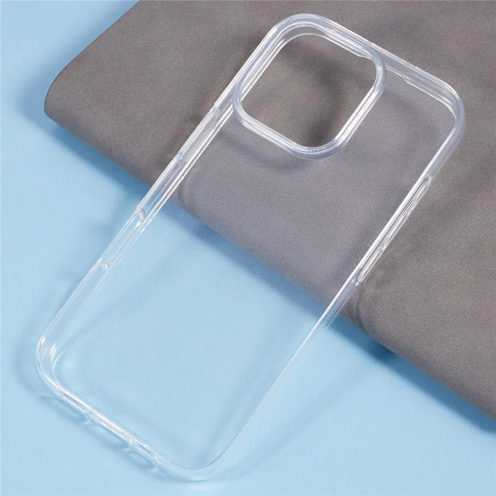 10Pcs / Pack For iPhone 16 Pro Max Case Watermark-Free Anti-Drop Clear TPU Phone Cover - 4