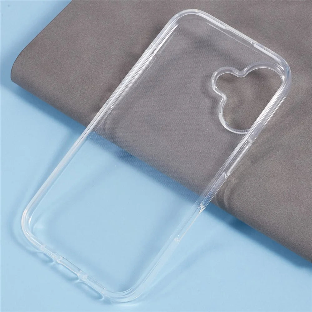 10Pcs / Set For iPhone 16 Case Clear TPU Watermark-Free Shockproof Phone Cover - 3