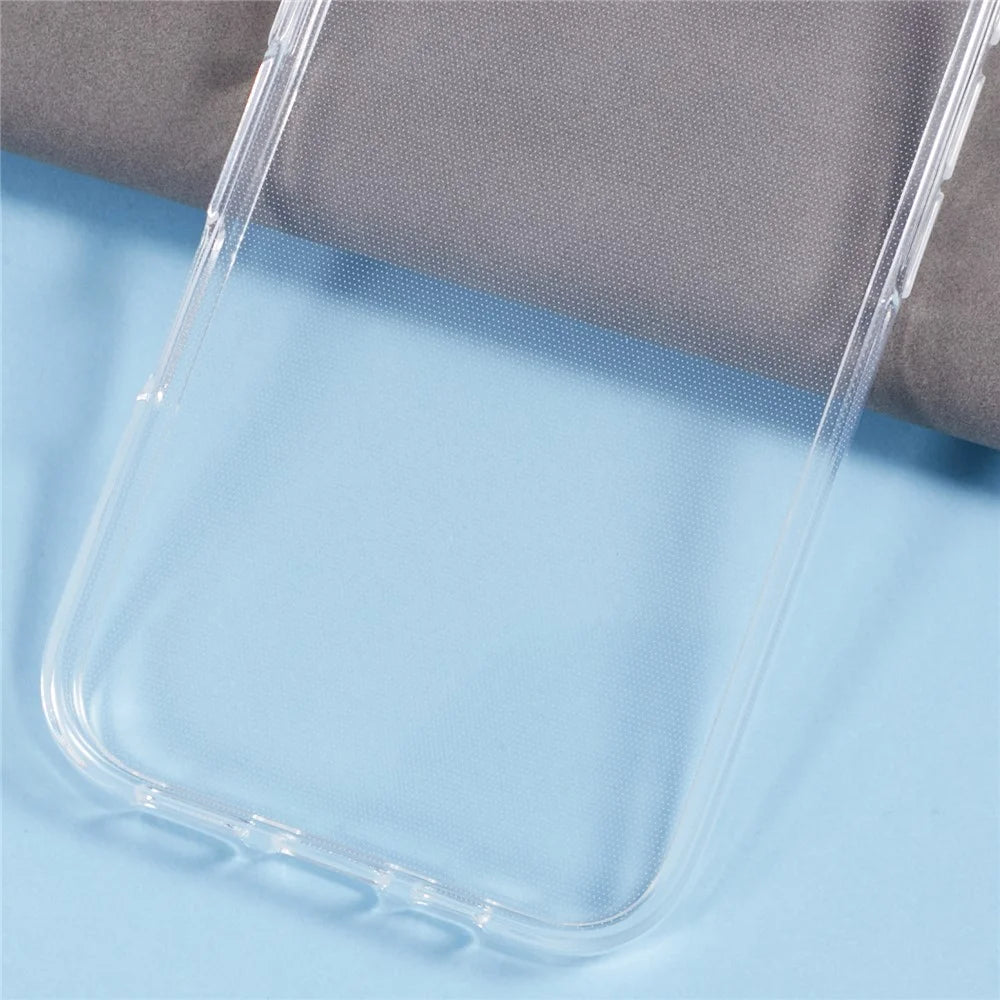 10Pcs / Set For iPhone 16 Case Clear TPU Watermark-Free Shockproof Phone Cover - 6