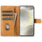 N.BEKUS CSJ-001 For Samsung Galaxy A05s 4G Wallet Case Protective Leather Phone Cover - Brown - 2