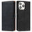 N.BEKUS CSJ-001 For iPhone 13 Pro Max Case Solid Color Leather Wallet Phone Cover   Distributors - Black - 1