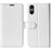 For Sony Xperia 10 VI Case Wallet Crazy Horse Texture Leather Phone Cover - White - 1