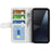 For Sony Xperia 10 VI Case Wallet Crazy Horse Texture Leather Phone Cover - White - 2