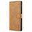 N.BEKUS CSJ-001 For Samsung Galaxy S23 FE Case Card Slots Wallet Leather Phone Cases - Brown - 5