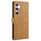 N.BEKUS CSJ-001 For Samsung Galaxy S23 FE Case Card Slots Wallet Leather Phone Cases - Brown - 6