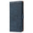 N.BEKUS CSJ-001 For iPhone 14 Pro Shockproof Case Solid Color Leather Wallet Phone Shell - Blue - 5