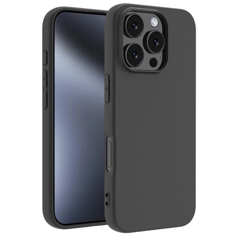 For iPhone 16 Pro Max Case Matte Anti-Scratch Soft TPU Slim Phone Cover - 1