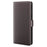 For iPhone 16 Pro Max Case Genuine Split Leather Phone Cover with Wallet Stand - Brown - 6