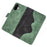 For iPhone 16 Plus Case Wallet Dual Color Flip Leather Phone Cover - Green - 4