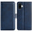For iPhone 16 Case Folio Flip Leather Wallet Stand Phone Cover - Blue - 1