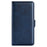 For iPhone 16 Case Folio Flip Leather Wallet Stand Phone Cover - Blue - 5