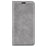 For iPhone 16 Case Card Slots Wallet Skin-Feel PU Leather Phone Cover - Grey - 5