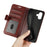 For iPhone 16 Case Crazy Horse Texture Leather Phone Cover Horizontal Viewing Stand - Brown - 4