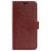 For iPhone 16 Case Crazy Horse Texture Leather Phone Cover Horizontal Viewing Stand - Brown - 5