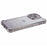 For iPhone 15 Pro Max Case Electroplating Glitter TPU Phone Cover Heart Pattern -  Grey - 4