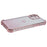 For iPhone 12 Case Heart Pattern TPU Glitter Phone Cover Four Corners Air Cushion - Pink - 5