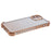 For iPhone 12 Case Electroplating Glitter Soft TPU Phone Cover Side Heart Pattern -  Gold - 5