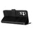 For Samsung Galaxy M55 5G / C55 5G / F55 5G Leather Wallet Stand Case Scratch-Proof Phone Cover - Black - 2