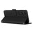 For Sony Xperia 1 VI Phone Case Magnetic Clasp PU Leather Phone Shell with Stand - Black - 3