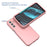 GW03 For Samsung Galaxy A15 5G Case TPU + PC Phone Cover Dual Layer Shockproof - Rose Gold - 3