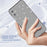 For Samsung Galaxy A05 4G Case Soft TPU Phone Cover Glitter Clear Sparkly - Transparent Black - 2