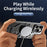 Auspicious Cloud Series For iPhone 15 Pro Max Magnetic Case Aluminum Alloy Hollow Kickstand Phone Cover - Grey - 5