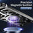Auspicious Cloud Series For iPhone 15 Pro Max Magnetic Case Aluminum Alloy Hollow Kickstand Phone Cover - Grey - 7