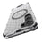 For Samsung Galaxy S23 Cell Phone Case Honeycomb TPU+PC Phone Cover Magnetic Case - Transparent - 4