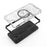 For Samsung Galaxy S23 Cell Phone Case Honeycomb TPU+PC Phone Cover Magnetic Case - Transparent - 6