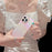 For iPhone 14 Pro Shockproof Cover Colorful Pearl Pattern Soft TPU Phone Case - Pink - 2