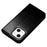 QIALINO For iPhone 14 Plus Full Protection Phone Flip Wallet Case Stand Drop-proof Genuine Leather Phone Cover - Black - 6