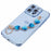 For iPhone 15 Pro Max Soft TPU Case Electroplating Slim Phone Cover with Strap - Blue - 4