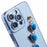 For iPhone 15 Pro Max Soft TPU Case Electroplating Slim Phone Cover with Strap - Blue - 6