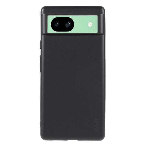 X-LEVEL Guardian Series For Google Pixel 8a Case Soft TPU Anti-Scratch Matte Phone Cover - Black - 1