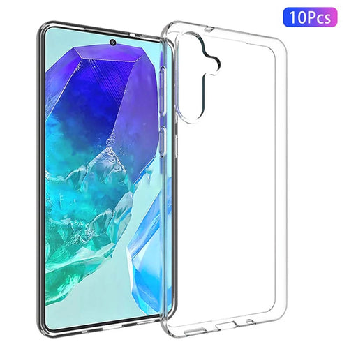 10Pcs / Pack For Samsung Galaxy M55 5G / C55 5G / F55 5G Phone Cover Inner Watermark-Free Texture TPU Mobile Phone Case - 1