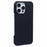 For iPhone 16 Pro Case PC Matte Skin-Touch Antifinger-Print Phone Back Cover - Black - 1