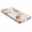 For Samsung Galaxy A54 5G Case TPU Phone Cover with Chain Strap Electroplating Edge - White - 5