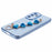 For Samsung Galaxy S24+ TPU Case Electroplating Edge Phone Cover with Heart Hand Strap - Blue - 4