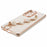 For Samsung Galaxy A52 4G / 5G / A52s 5G TPU Case with Heart Chain Strap, Electroplating Phone Cover - White - 4