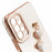 For Samsung Galaxy A23 4G / A23 5G (Global Version) Case Shockproof TPU Phone Cover with Strap - White - 6